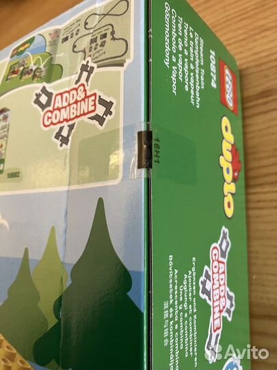 Конструктор lego duplo Town Поезд на паровой тяге