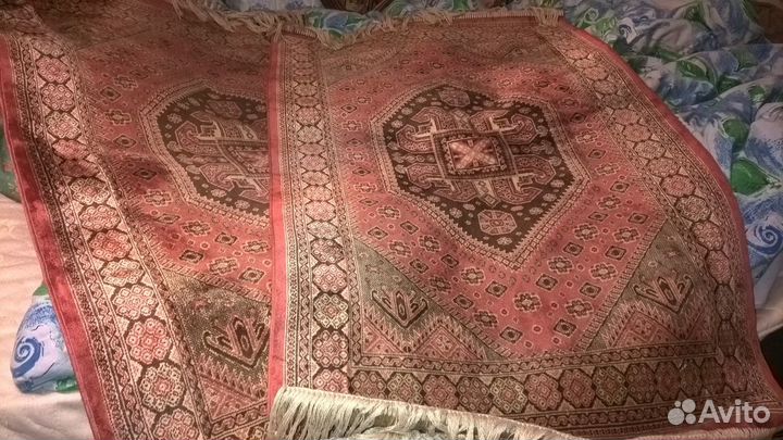 Ковры Эслим и Русская красавица.покрывало шелк