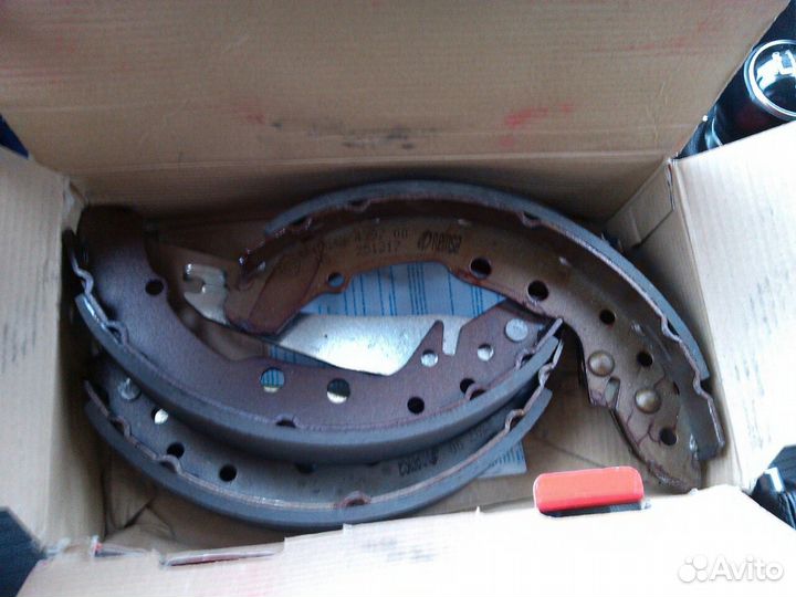 Колодки барабанные audi, seat, VW
