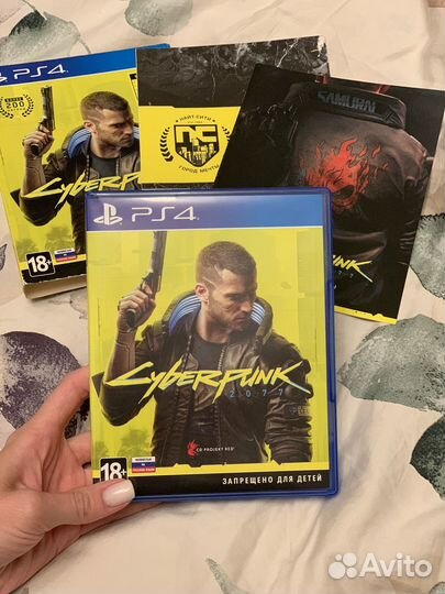Киберпанк 2077 ps4 диск