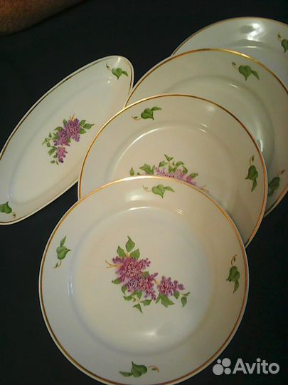 Антикварные тарелки(Чешские, Дулево)