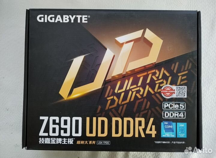 Материнская плата gigabyte Z690 UD DDR4