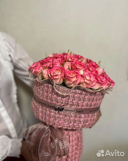 Букет из мыльных цветов