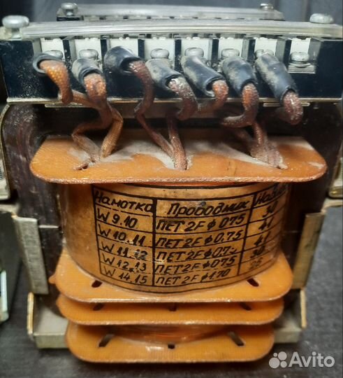 Трансформатор, блок питания для усилителя