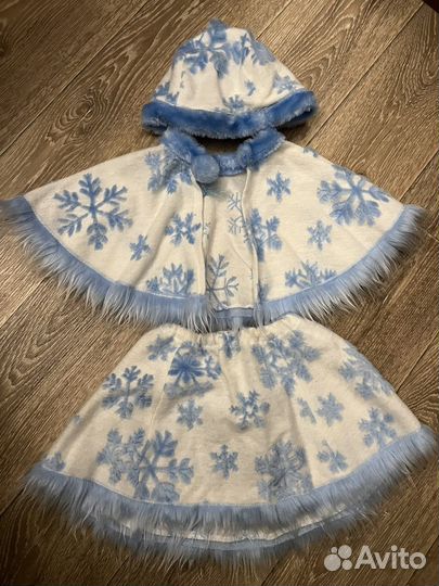 Костюм снегжинки для девочки