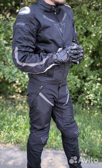 Мотокостюм Dainese Новый черный мотокомбинезон