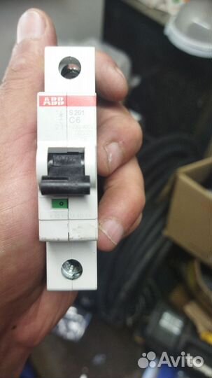 Автоматический выключатель abb C6
