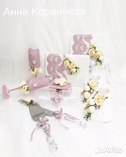 Свадебные украшения на стол