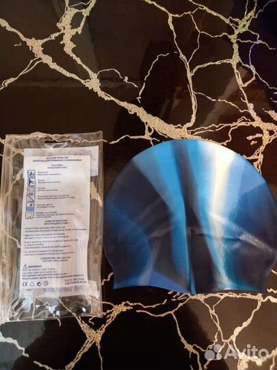 Шапочка для плавания силиконовая