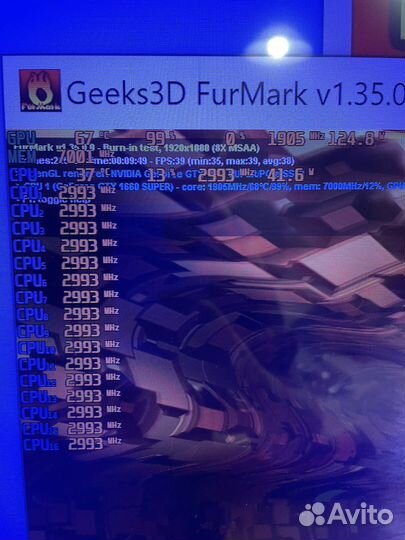 Evga 1660 super OC 6gd