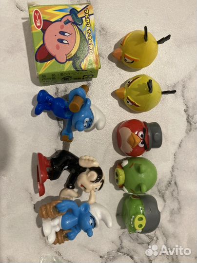 Игрушки из макдональдса и киндерсюрприза