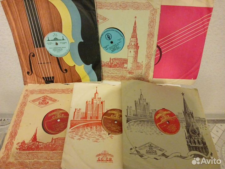 Винил 50-х и 60- х