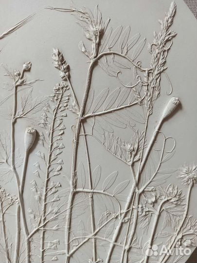 Домашний декор Ботанический барельеф