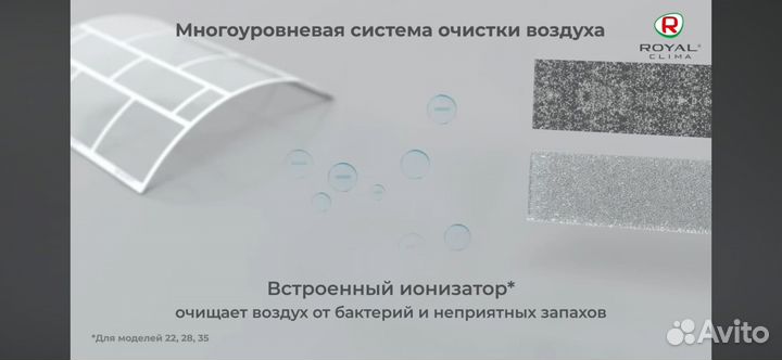 Сплит система Royal Clima Pandora до 37м2