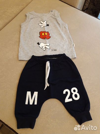 Вещи пакетом для мальчика 62до 104