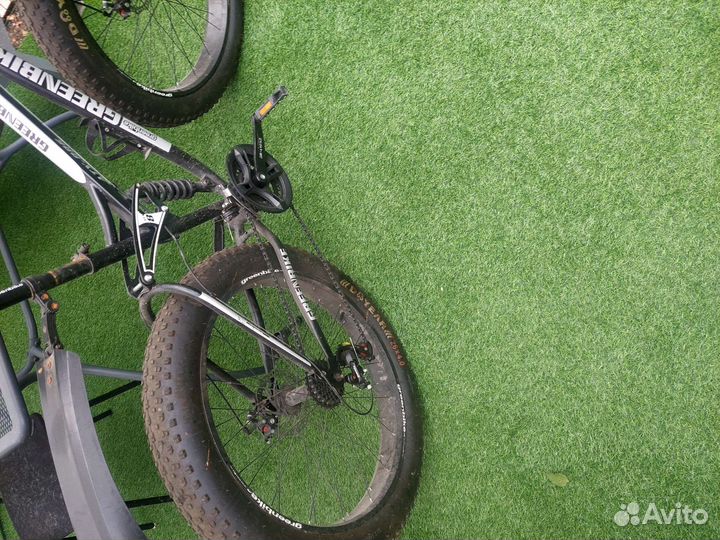 Велосипед двухподвесной, мотовилка