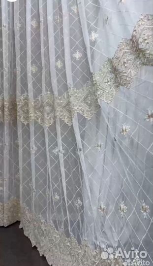 Тюль остаток 7,5 метра
