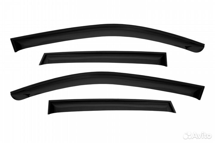 Дефлекторы окон (4 шт.) Hyundai Tucson 4
