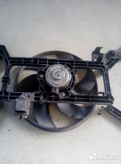 Вентилятор охлаждения renault logan