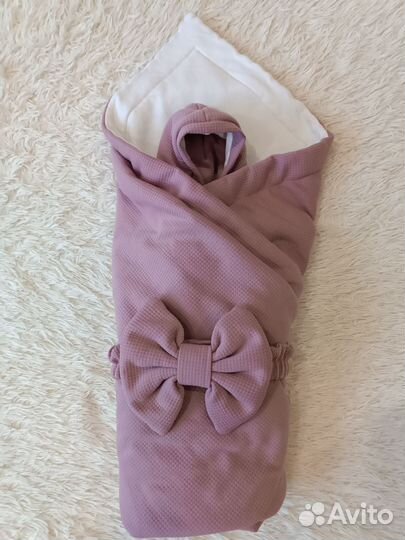 Конверт на выписку весна осень для девочки