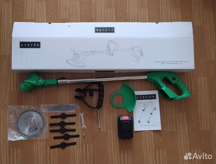 Электротриммер аккумуляторный,садовый. Новый