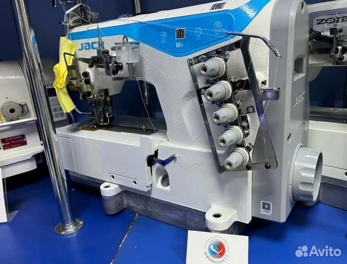 Плоскошовная швейная машина Jack W4-D-01GB 5,6 мм