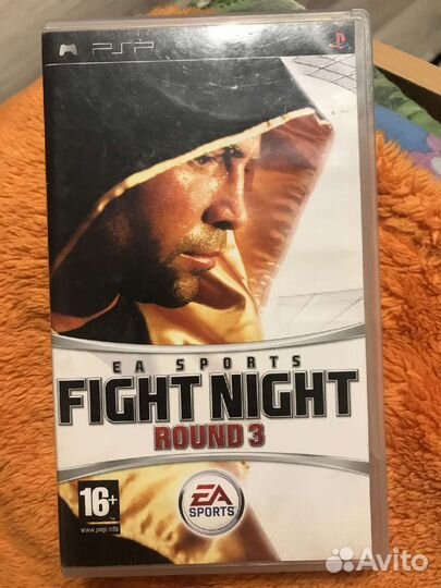 Диск PSP Fight Night round 3