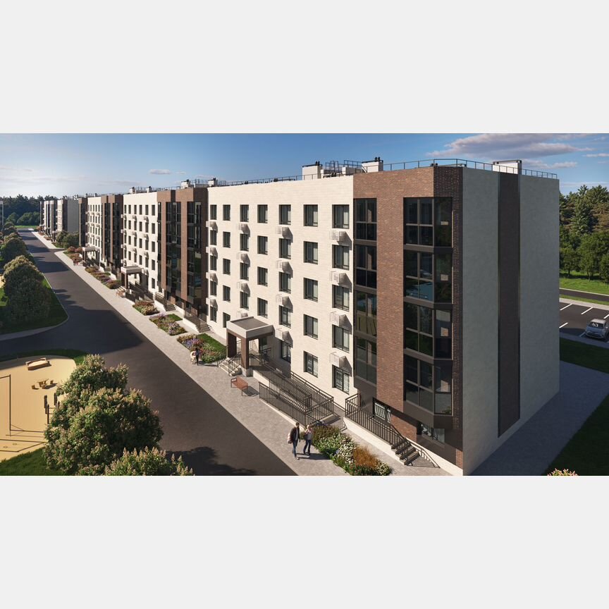 3-к. квартира, 101,1 м², 1/5 эт.