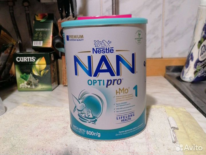 Детская смесь NAN opti PRO. 2 упаковки