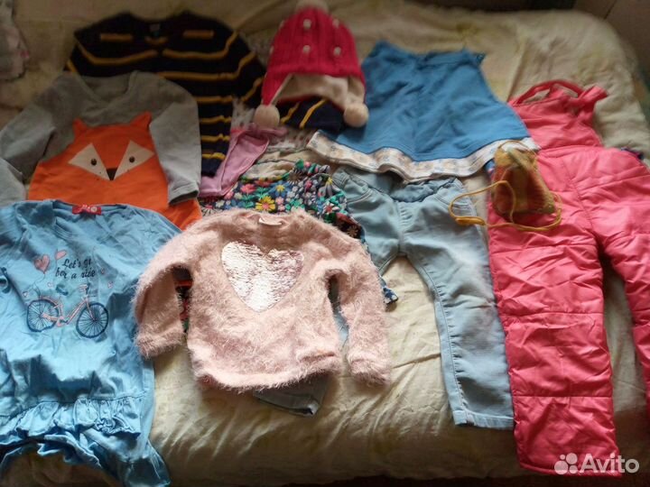 Вещи для девочки пакетом