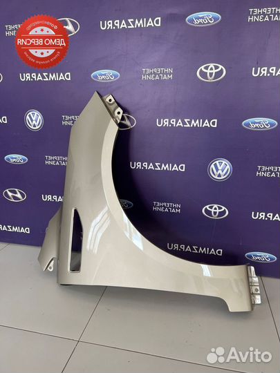 Крыло Kia Rio правое / золотистый UBS