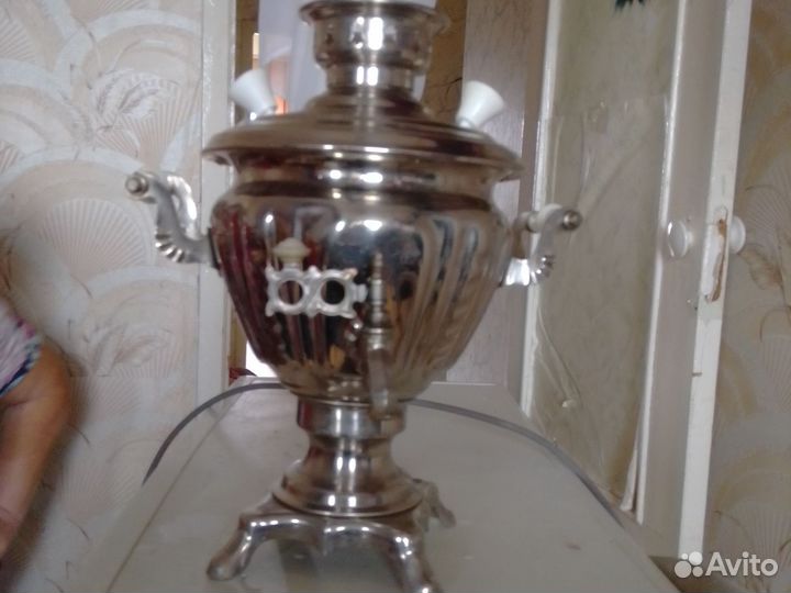 Самовар электрический со следами бытования