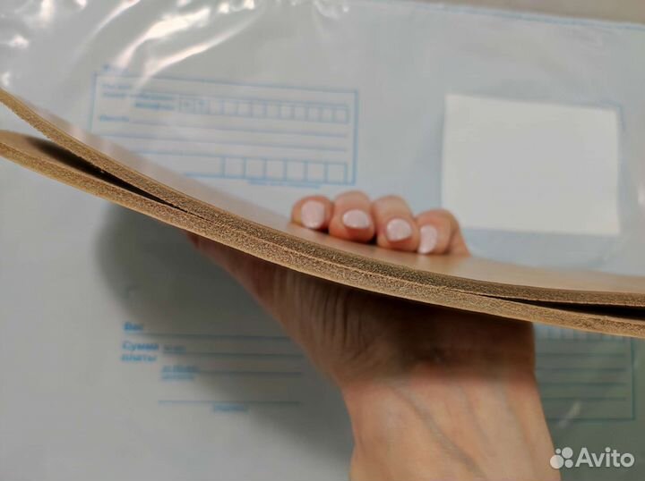 Кожаные стельки 2,8-3,2 мм