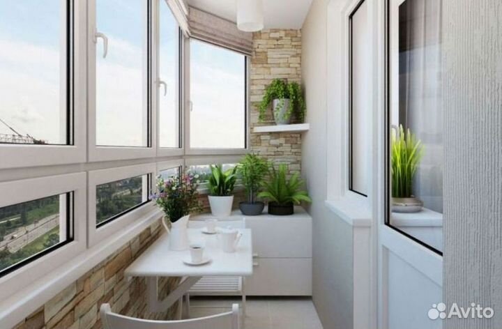 Остекление лоджии