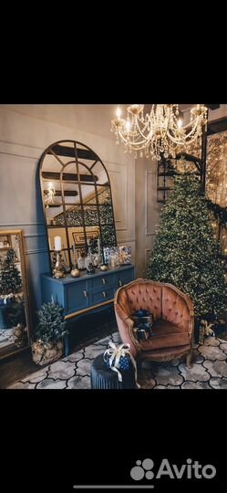 Люстра хрустальная золотая