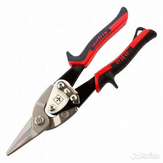 Ножницы по металлу, 250 мм, прямой рез, сталь crmo