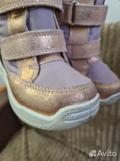 Ботинки ecco 23 для девочки