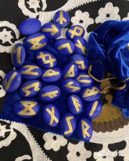 Руны крупные в мешочке