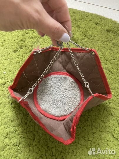 Кормушка для сена и гамак для грызунов