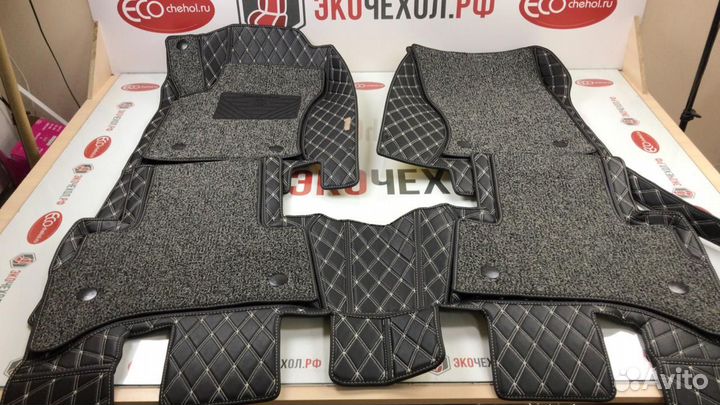 3D Коврики Infiniti Салон Багажник из Экокожи