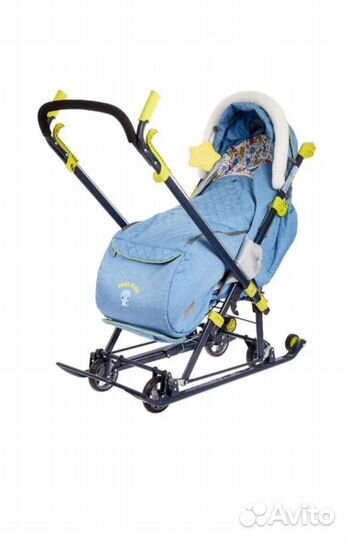 Санки коляска nika kids