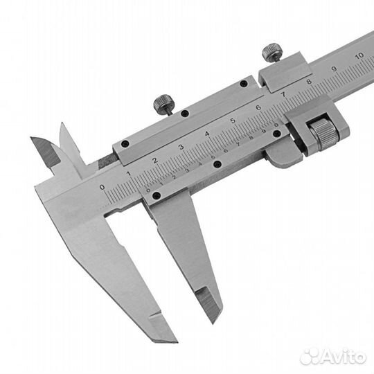 Штангенциркуль, 200 мм, с глубиномером