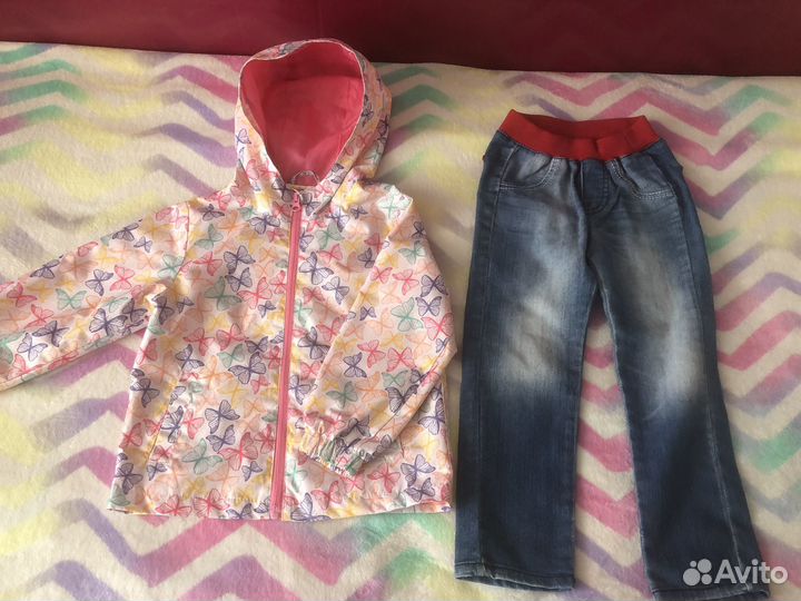 Пакет вещей для девочки 104 размер