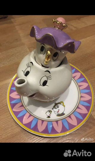 Набор посуды из мультфильма Красавица и чудовище