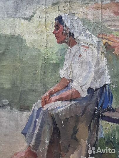 Картина. Колхозница