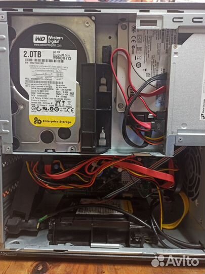Сервер xeon 1150 / 16Gb / ssd 200 Gb / 4Tb