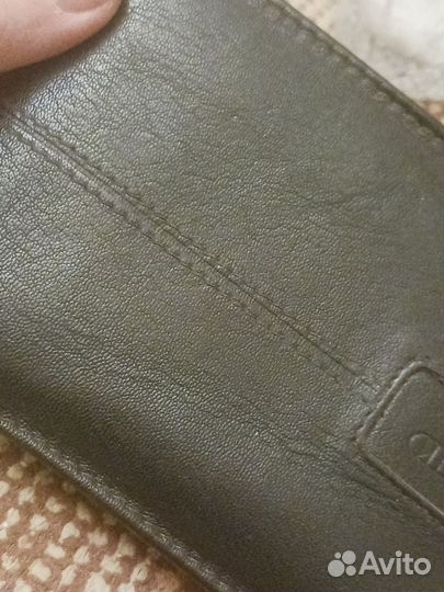 Кошелек carro vera pelle италия натуральная кожа