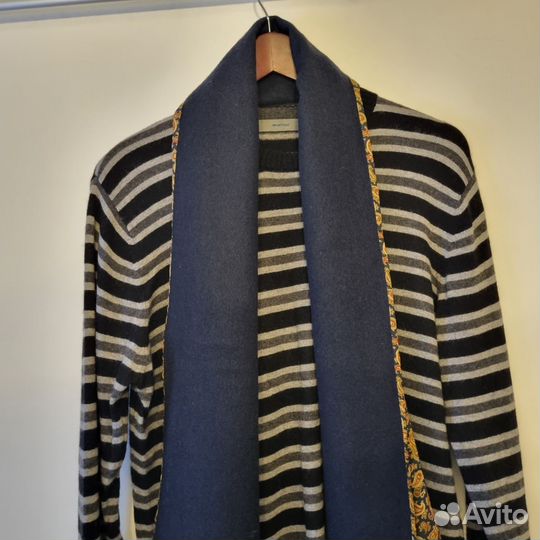 Шарф мужской кашне кашемир шёлк шерсть