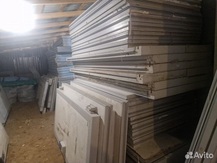 Сендвич панели ппу 80 мм бу