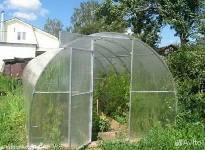 Теплица с чехлом